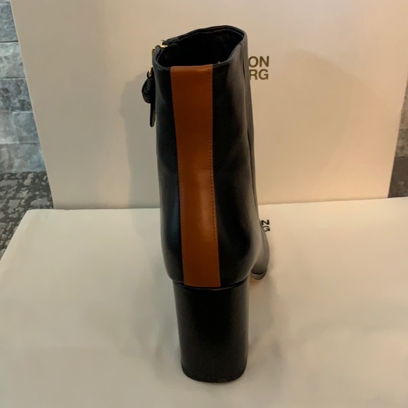 Diane Avon Furstenberg Robyn Black/Tan - Picture 6 of 7